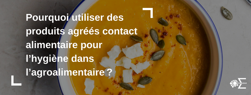 Solutions agréée contact alimentaire